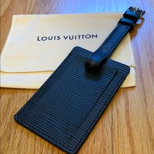 Louis Vuitton Épi luggage tag